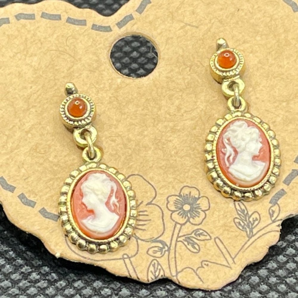 Cameo Earrings